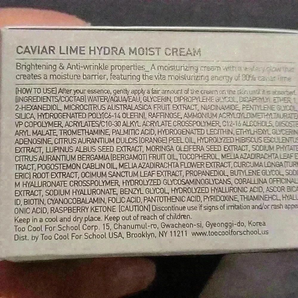 Caviar Lime Hydra Moist Cream